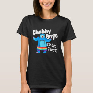 Knubbig Killar Cuddle Better Lgbtq Gay pride Bear T Shirt