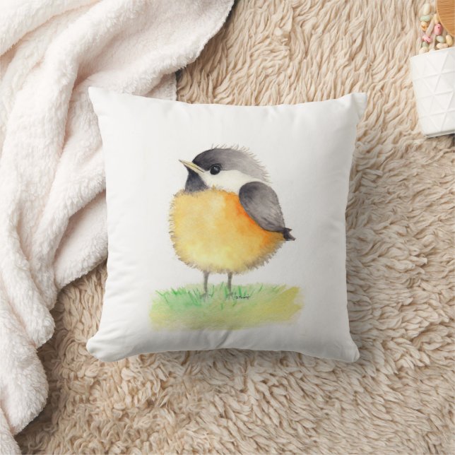 Knubbig Little Chickadee Pillow Kudde (Filt)