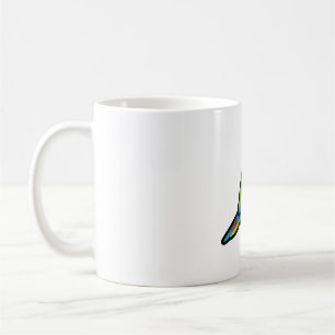 Knubbig Militär Macaw Kaffemugg