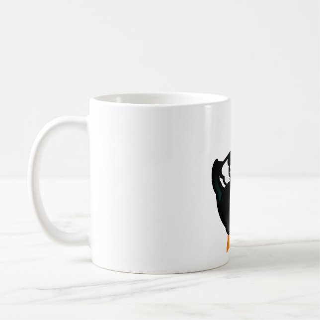 Knubbig Muscovy Anka Kaffemugg (Vänster)