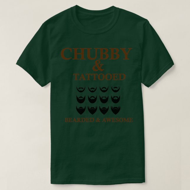 KNUBBIG och TATTOOED T Shirt (Design framsida)