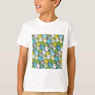 Knubbig Parrotlet Mönster T Shirt