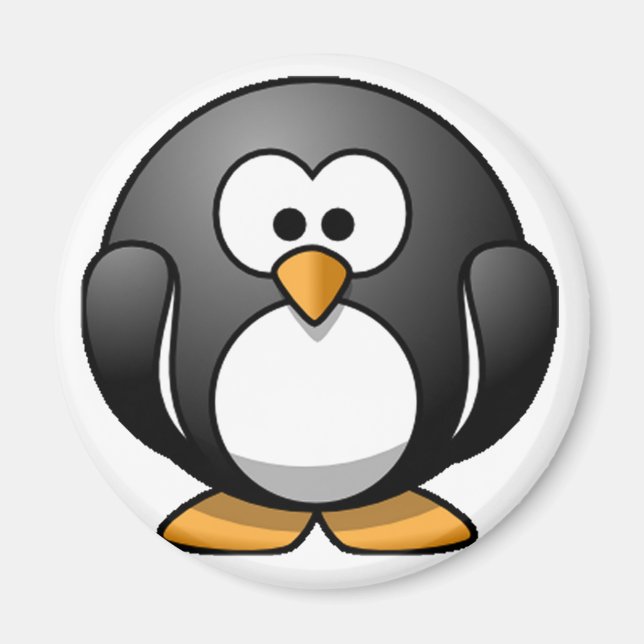 Knubbig Penguin Magnet (Framsidan)
