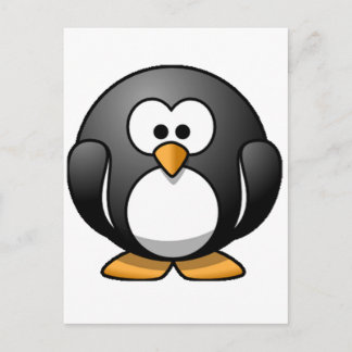 Knubbig Penguin Vykort