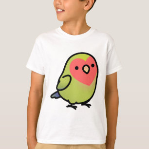 Knubbig persikofärgad kalkfågel t shirt
