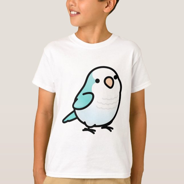 Knubbig Seafoam Quaker T Shirt (Framsida)