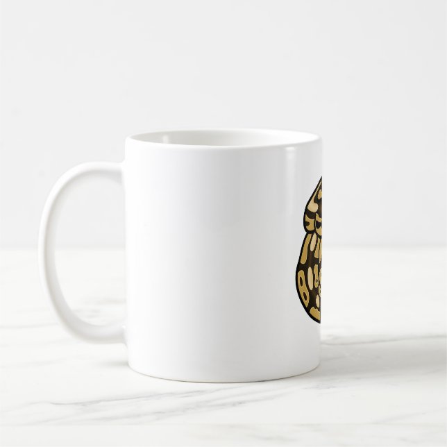Knubbig Snek, Snake, Boa Kaffemugg (Vänster)
