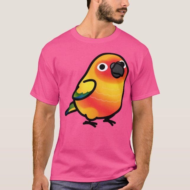 Knubbig Sol Conure T Shirt (Framsida)