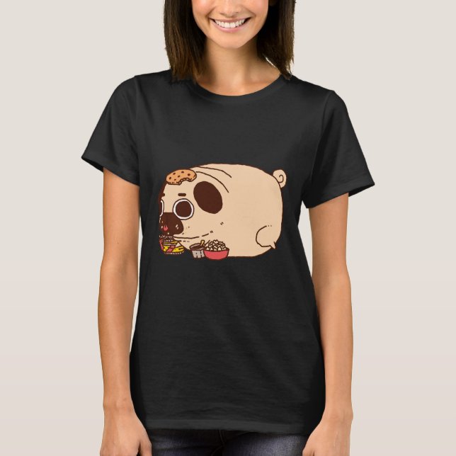 knubbig som äter Classic T-Shirt 886 (Framsida)