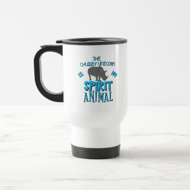 knubbig Unicorn mitt spritdjur Resemugg (Vänster)