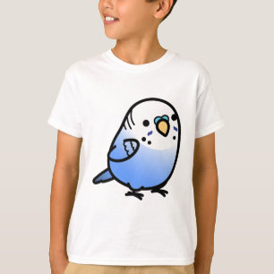 Knubbig Violet Budgie T Shirt
