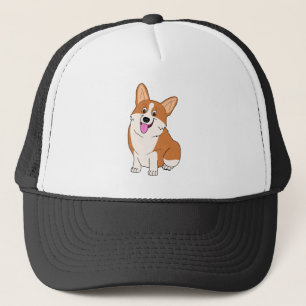 Knubbig walesisk Corgitecknad Keps