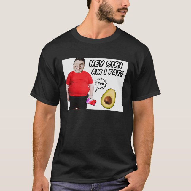 Knubbig Weight Vatten Tjock Nikocado Avocado Meme  T Shirt (Framsida)