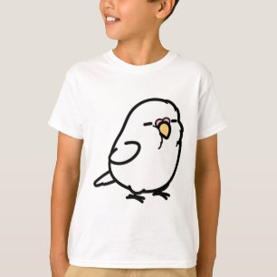 Knubbig White English Budgie Female T Shirt