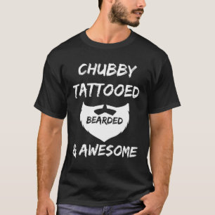 Knubbiget är vilt och upptinat t shirt