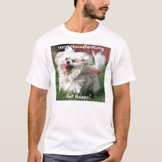 Knubbiget får lycklig! t-shirt