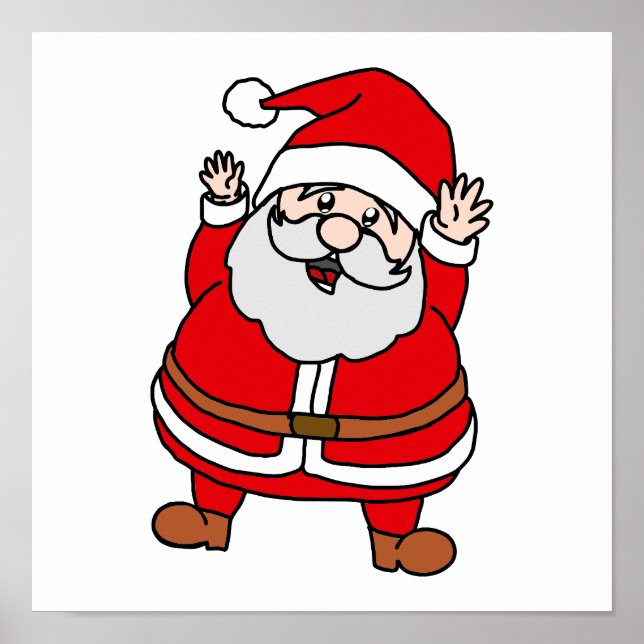 Knubbiget Jultomten Poster (Framsidan)