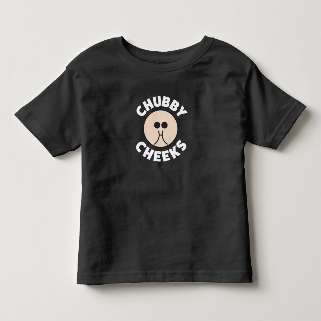 Knubbiget varar fräck mot TShirtför barn T Shirt (Framsida)