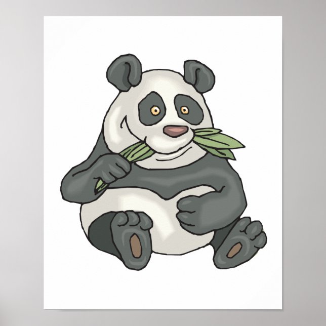 knubbigets lilla pandabjörn poster (Framsidan)