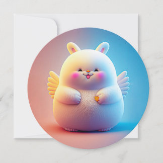 Knubbigets Påskhare med Vingar