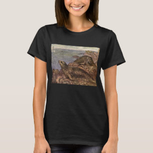 Knubbsäl, gammal marinliv ocean djur t shirt