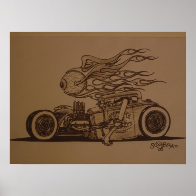 Knuckle dragin' poster (Framsidan)