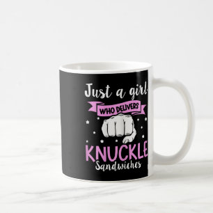 Knuckle Sandwich-citat för en Knuckle Sandwich-fli Kaffemugg