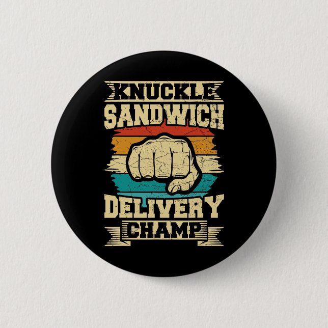 Knuckle Sandwich Delivery Champ Knapp (Framsida)