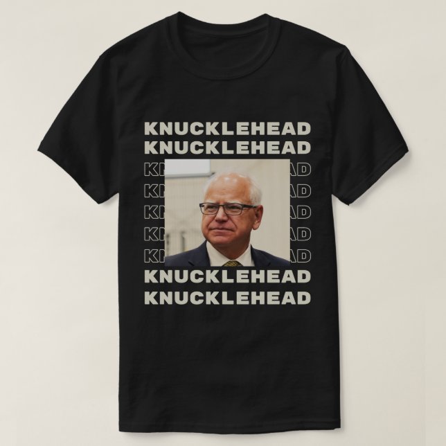 Knucklehead T Shirt (Design framsida)