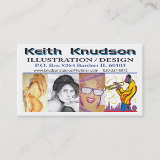 Knudson-Affär-Kort Visitkort