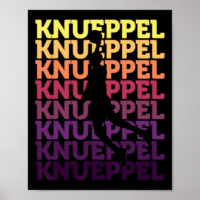 Knueppel Sketll Fantastiskt Fansupport 2  Poster (Framsidan)
