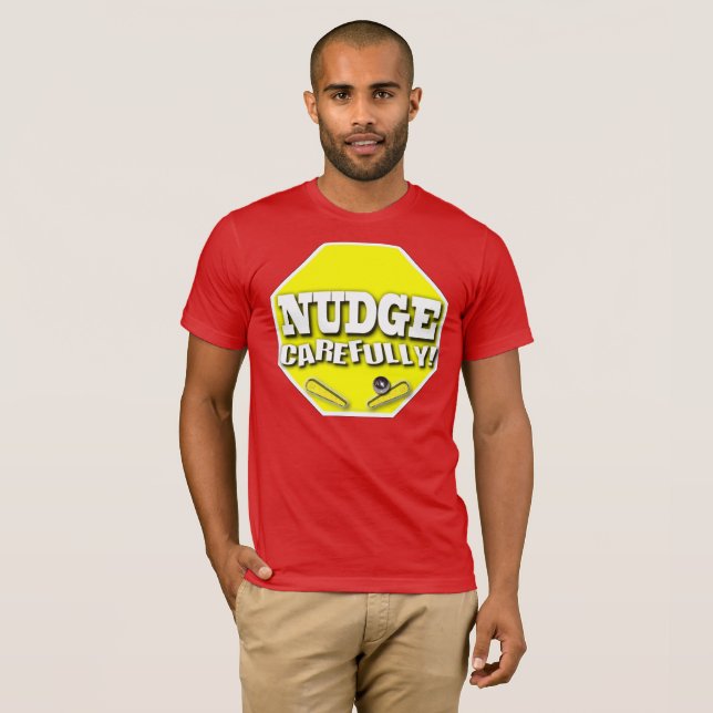 Knuff försiktigt tee shirt (Hel framsida)