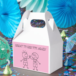 knuff glad födelsedagsfest presentlåda rosa