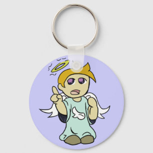Knuffa ängeln Keychain Nyckelring