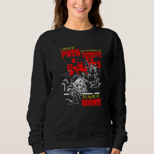 Knuffa dig i zombies för att rädda Havanesiska Rol T Shirt