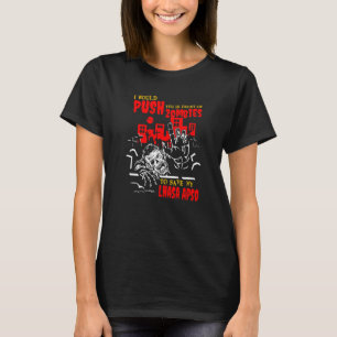 Knuffa dig i zombies för att rädda Lhasa Apso Roli T Shirt