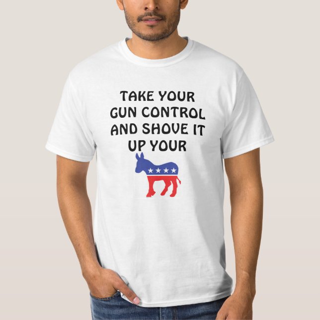 Knuffa din vapenkontroll tröja (Framsida)