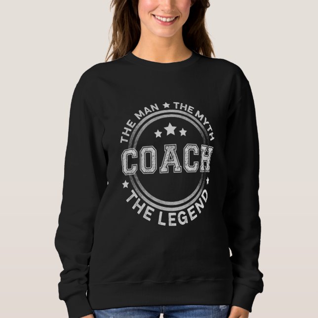 Knuffa mannen myten om den förklarande Manar-coach T Shirt (Framsida)
