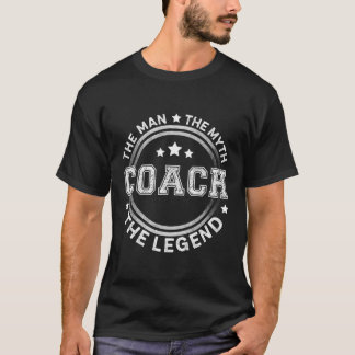 Knuffa mannen myten om den förklarande Manar-coach T Shirt
