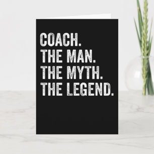 Knuffa mannen myth the legend funny kort