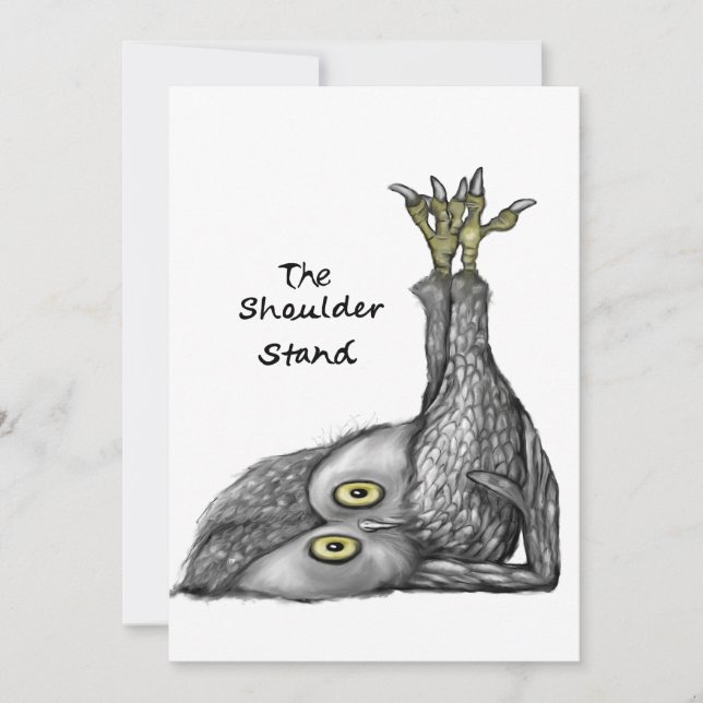 Knuffastativ Julkort (Framsida)