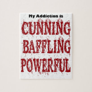 Knuffning, smäll, kraftfull pussel