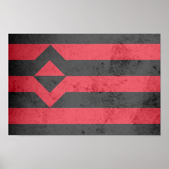 KNUGGA PRIDFLAGGA POSTER (Framsidan)