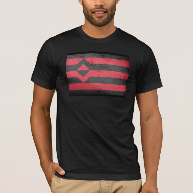 KNUGGA PRIDFLAGGA T SHIRT (Framsida)