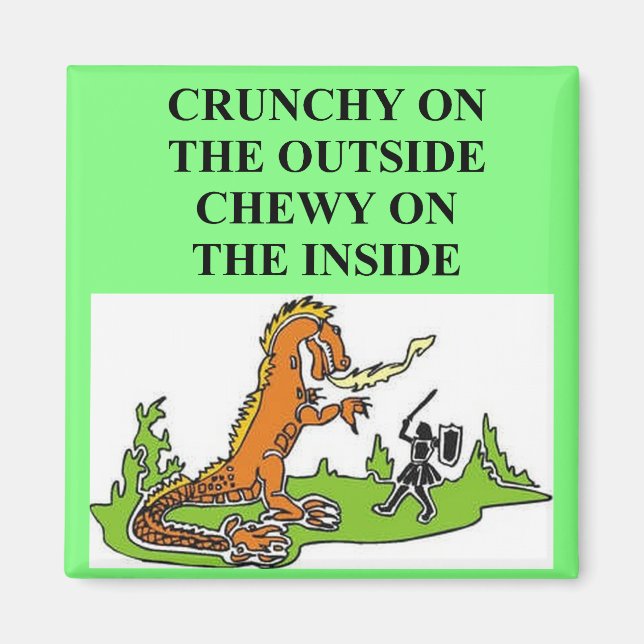 knusslig fantasidrake magnet (Framsidan)