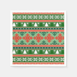 knusslig julsötare pappersservett