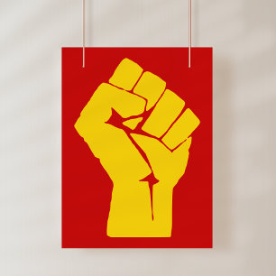 Knut, Rebel, Upplopp, Motstånd, Kommunistisk stil Poster