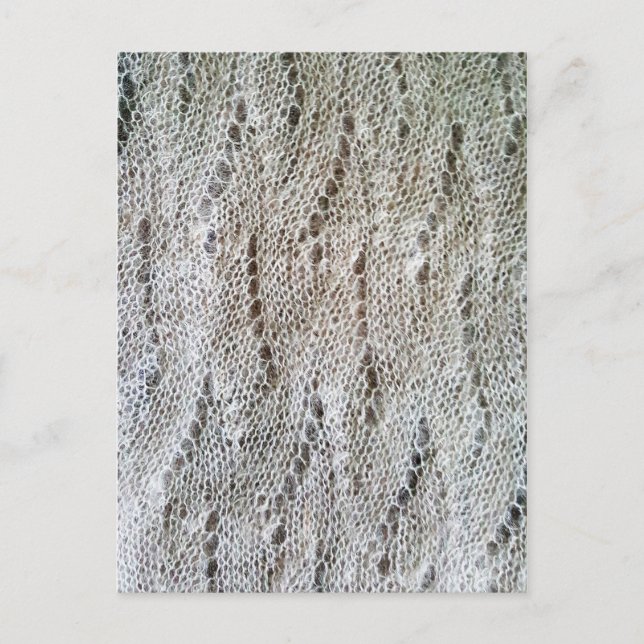 Knutelåsta lakade mönster vykort (Framsida)