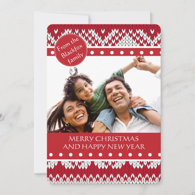 Knuteled Julafton Julkort (Framsida)