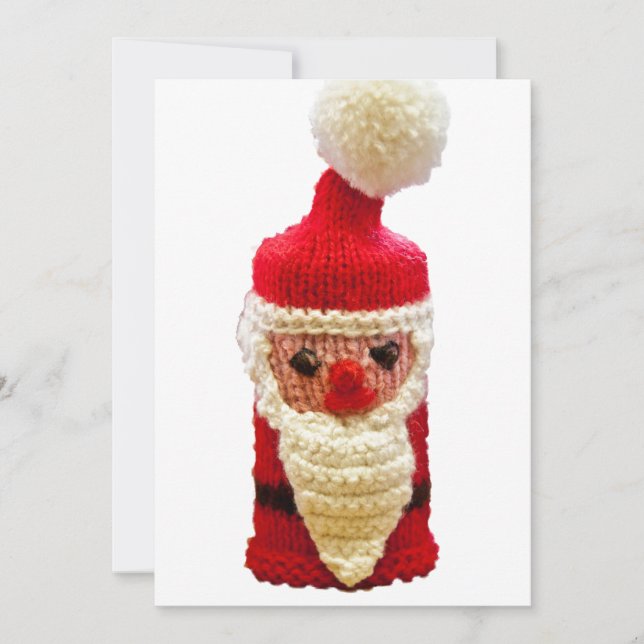 Knuteled jultomten julkort (Framsida)
